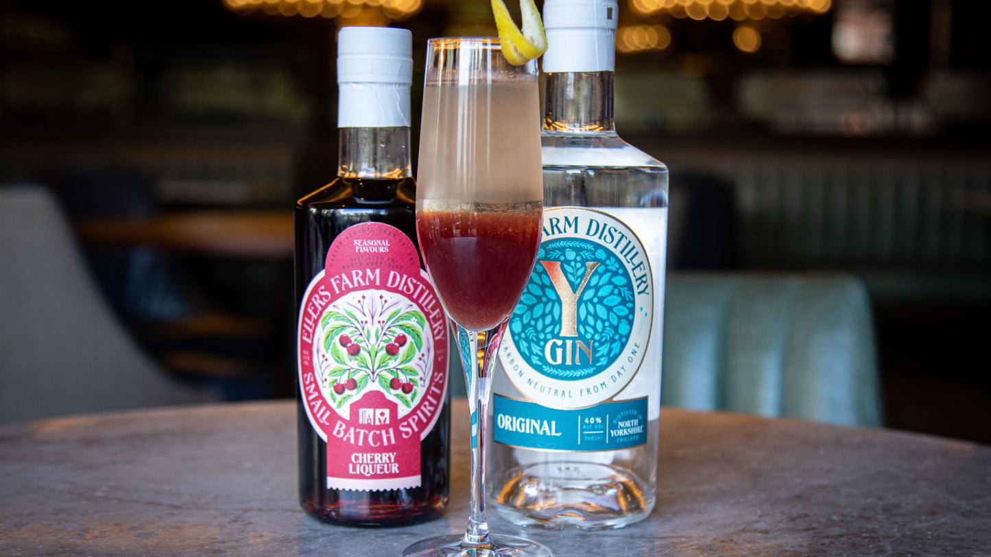 Cherry 75 Cocktail Recipe