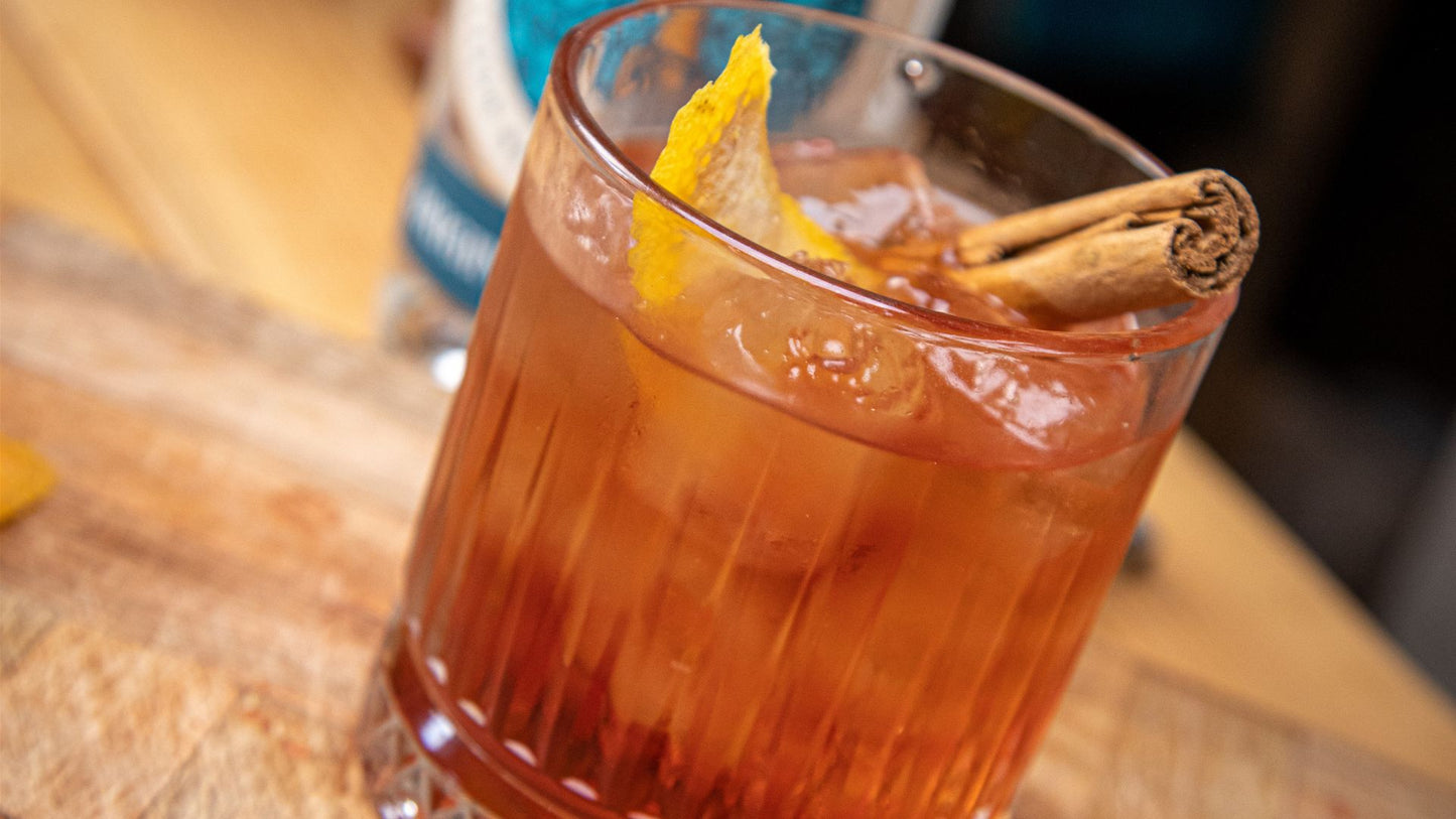 Spiced Winter Negroni Cocktail Recipe