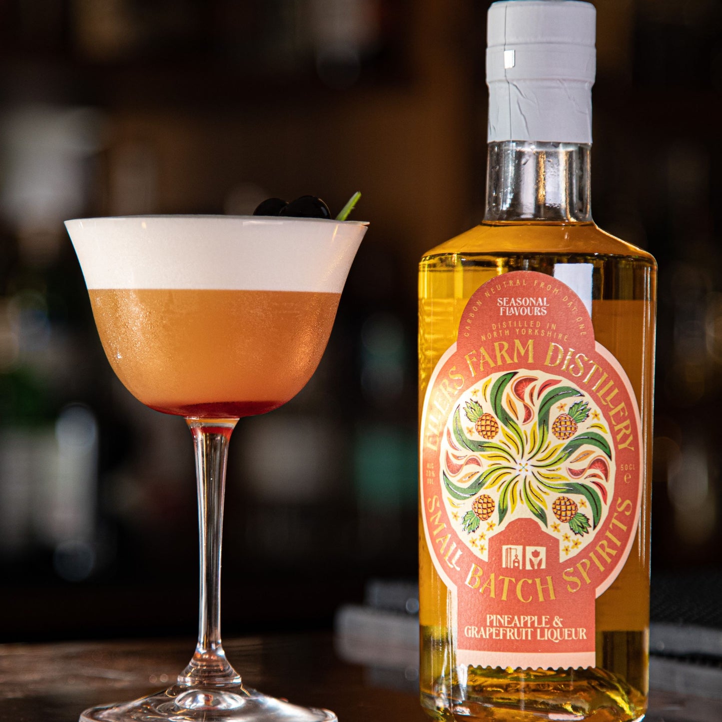 Pineapple & Grapefruit Liqueur
